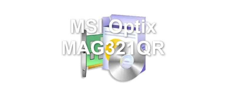 MSI Optix MAG321QR