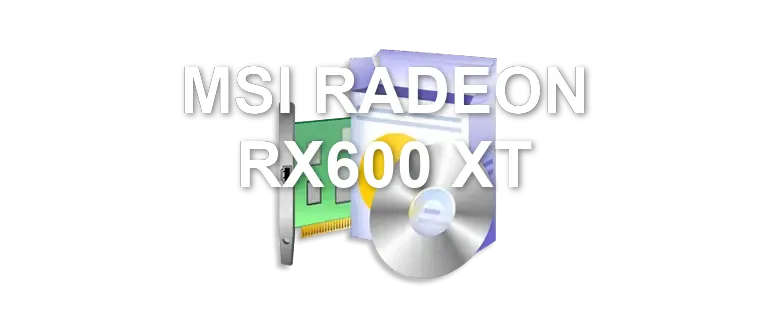 MSI RADEON RX600 XT