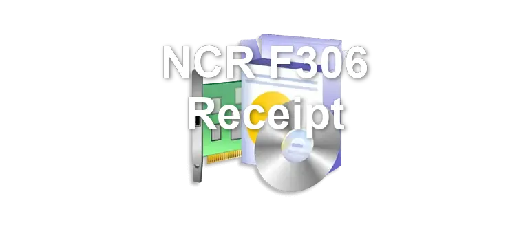 NCR F306 Receipt