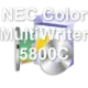 NEC Color MultiWriter 5800C