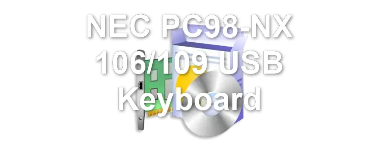 NEC PC98-NX 106/109 USB Keyboard