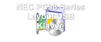 NEC PC98 Series Layout USB Klavye