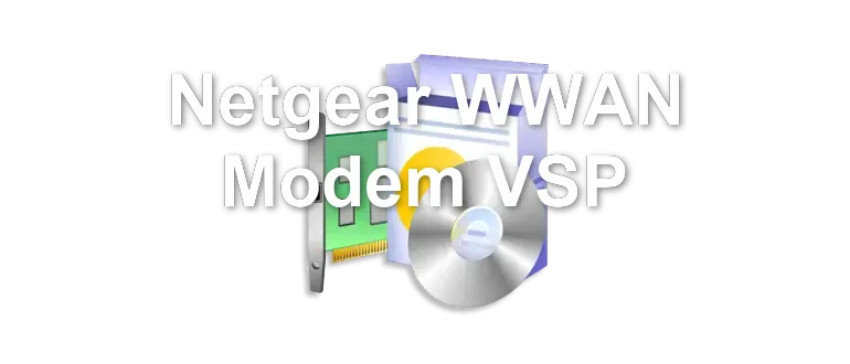 Netgear WWAN Modem VSP