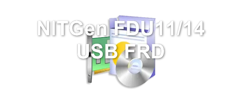 NITGen FDU11/14 USB FRD