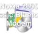Nokia 2600 classic Bluetooth Modem