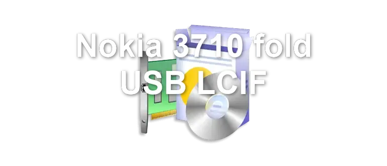 Nokia 3710 fold USB LCIF