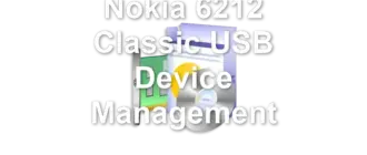 Nokia 6212 Classic USB Device Management