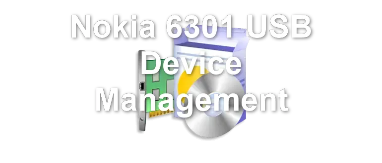 Nokia 6301 USB Device Management
