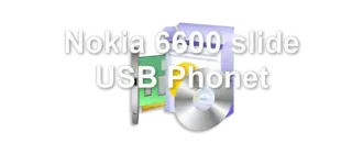 Nokia 6600 slide USB Phonet