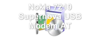 Nokia 7210 Supernova USB Modem AT