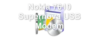 Nokia 7610 Supernova USB Modem