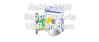 Nokia 8800 SapphireArte USB Modem
