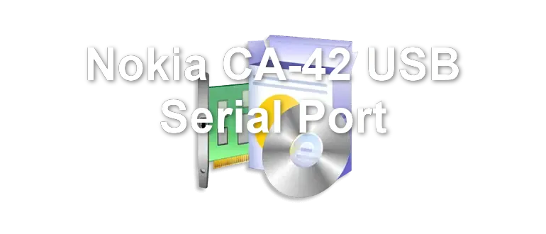 Nokia CA-42 USB Serial Port