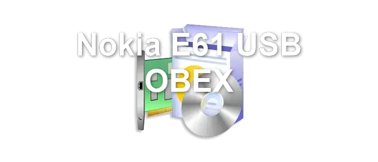 Nokia E61 USB OBEX