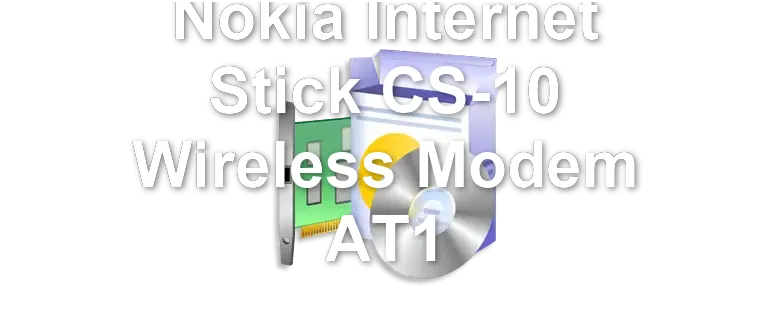 Nokia Internet Stick CS-10 Wireless Modem AT1