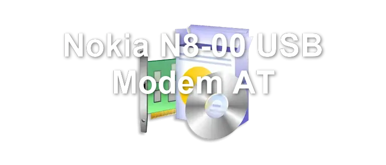 Nokia N8-00 USB Modem AT