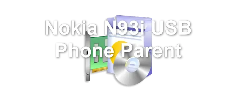 Nokia N93i USB Phone Parent