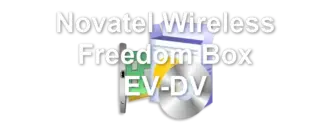 Novatel Wireless Freedom Box EV-DV