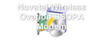Novatel Wireless Ovation HSDPA Modem