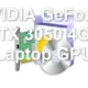 NVIDIA GeForce RTX 3050 4GB Laptop GPU