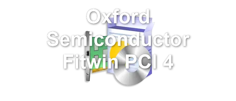 Oxford Semiconductor Fitwin PCI 4