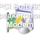 PCI SoftV92 Speakerphone Modem