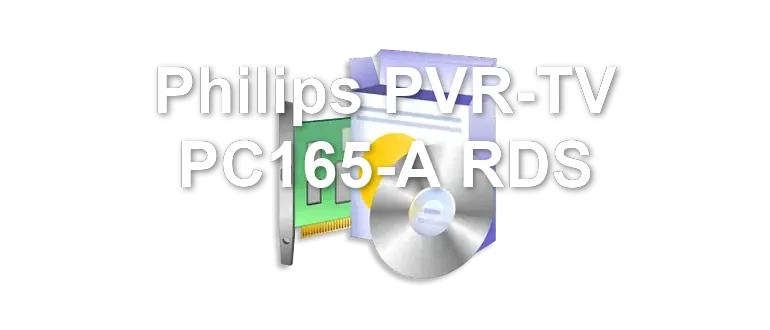 Philips PVR-TV PC165-A RDS