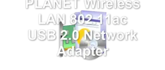 PLANET Wireless LAN 802.11ac USB 2.0 Network Adapter