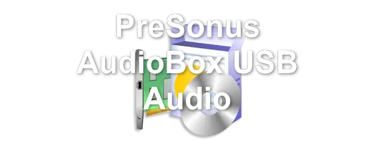 PreSonus AudioBox USB Audio