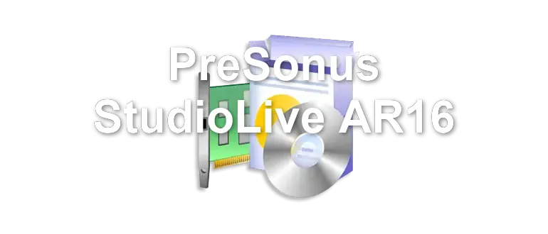 PreSonus StudioLive AR16