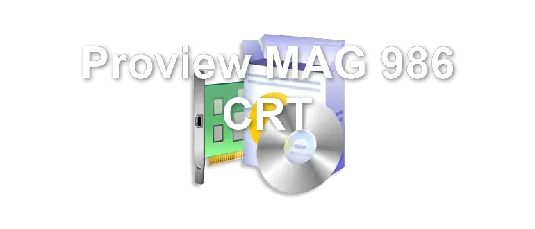 Proview MAG 986 CRT