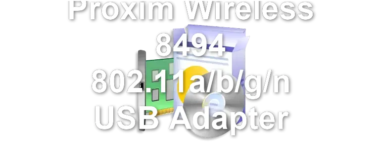 Proxim Wireless 8494 802.11a/b/g/n USB Adapter