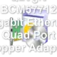 QLogic BCM57712 Gigabit Ethernet Quad Port Copper Adapter