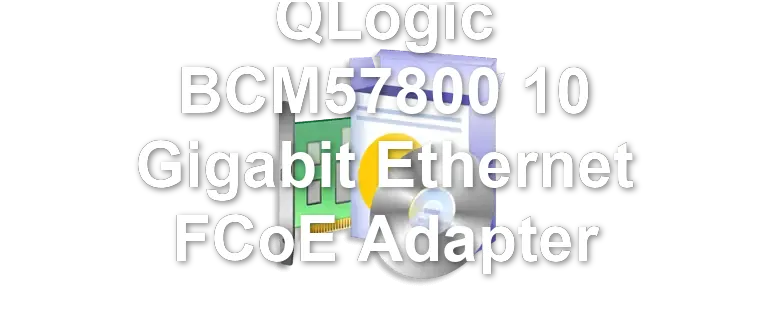 QLogic BCM57800 10 Gigabit Ethernet FCoE Adapter