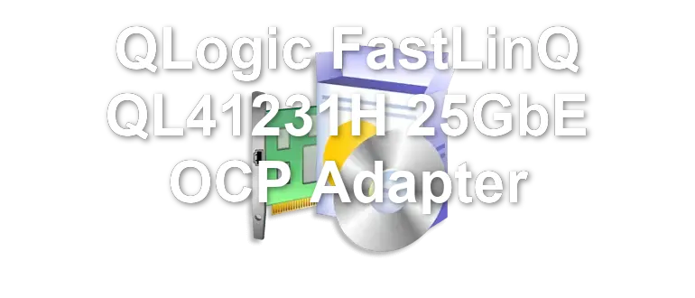 QLogic FastLinQ QL41231H 25GbE OCP Adapter