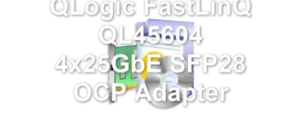 QLogic FastLinQ QL45604 4x25GbE SFP28 OCP Adapter