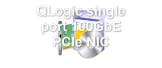QLogic single port 100GbE PCIe NIC