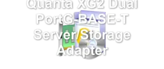 Quanta XG2 Dual PortG-BASE-T Server/Storage Adapter