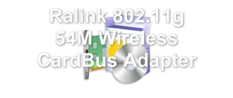 Ralink 802.11g 54M Wireless CardBus Adapter