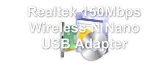 Realtek 150Mbps Wireless N Nano USB Adapter