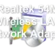 Realtek 54M Wireless LAN Network Adapter