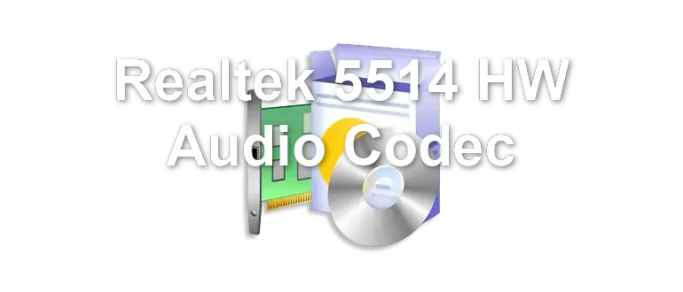 Realtek 5514 HW Audio Codec
