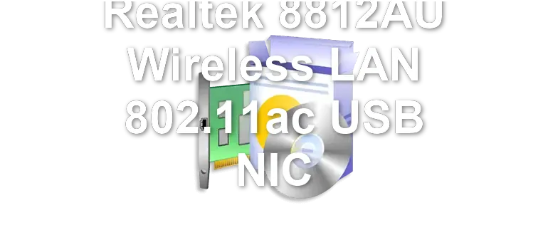 Realtek 8812AU Wireless LAN 802.11ac USB NIC