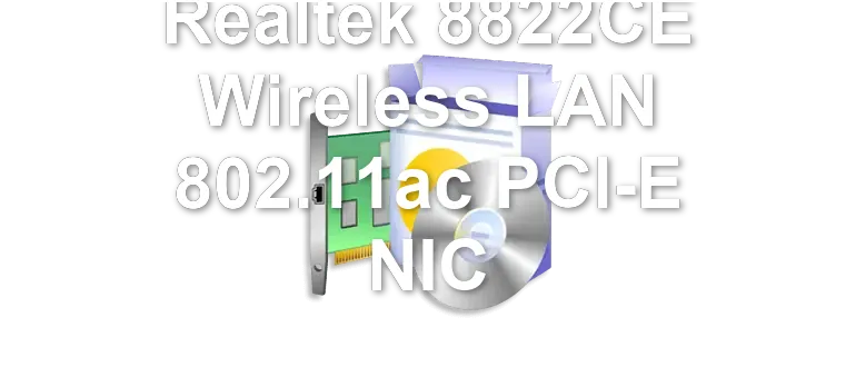 Realtek 8822CE Wireless LAN 802.11ac PCI-E NIC