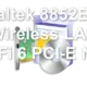 Realtek 8852BPE Wireless LAN WiFi 6 PCI-E NIC