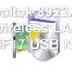 Realtek 8922AU Wireless LAN WiFi 7 USB NIC