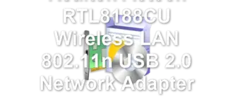 Realtek Acteck RTL8188CU Wireless LAN 802.11n USB 2.0 Network Adapter