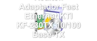 Realtek Adaptador Fast Ethernet KTI KF-230TX 10/100 Base-TX