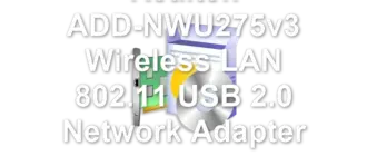 Realtek ADD-NWU275v3 Wireless LAN 802.11 USB 2.0 Network Adapter