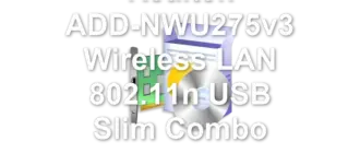 Realtek ADD-NWU275v3 Wireless LAN 802.11n USB Slim Combo